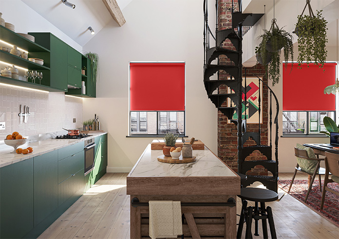 Trinity (FR Blackout), Cardinal - Roller Blind - Image 8